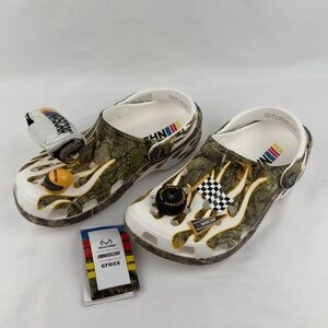 Crocs x NASCAR Realtree Camo Flame Classic Clogs M5/W7